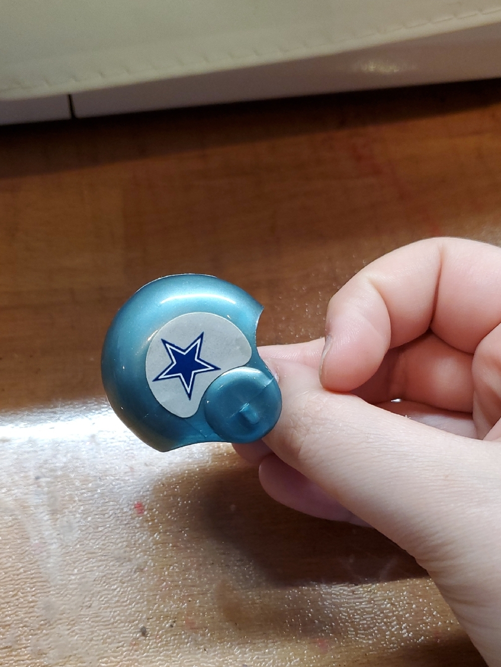 1970s Dallas Cowboys Mini Gumball Helmet